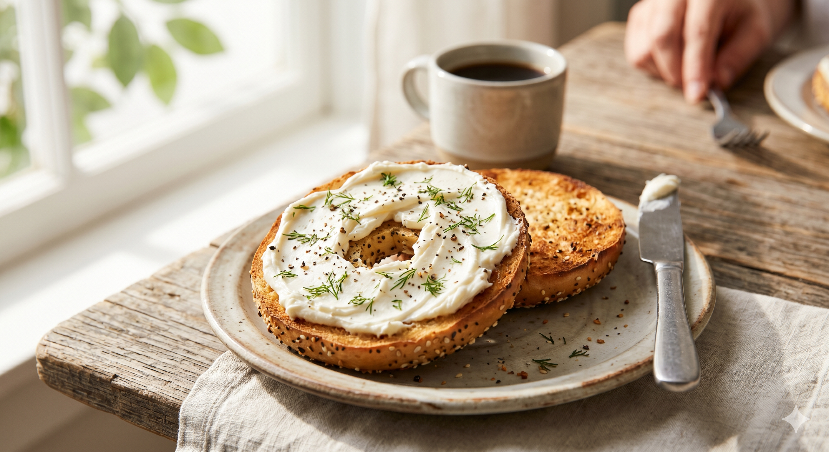 Bagel with Cream Cheese